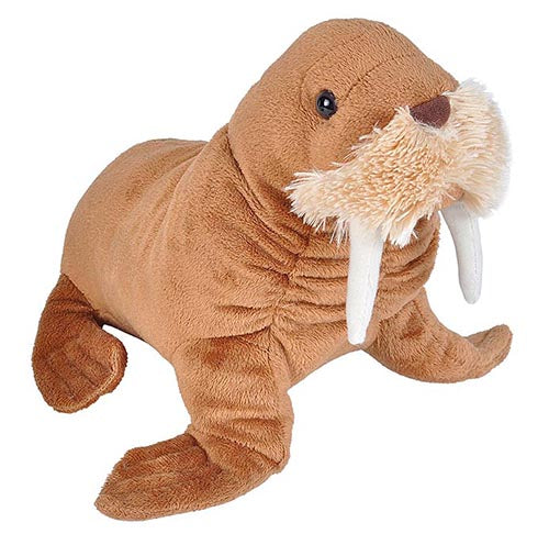 Wild Republic Walrus Plush, Stuffed Animal, Plush Toy, Gifts for Kids, Cuddlekins 8 Inches