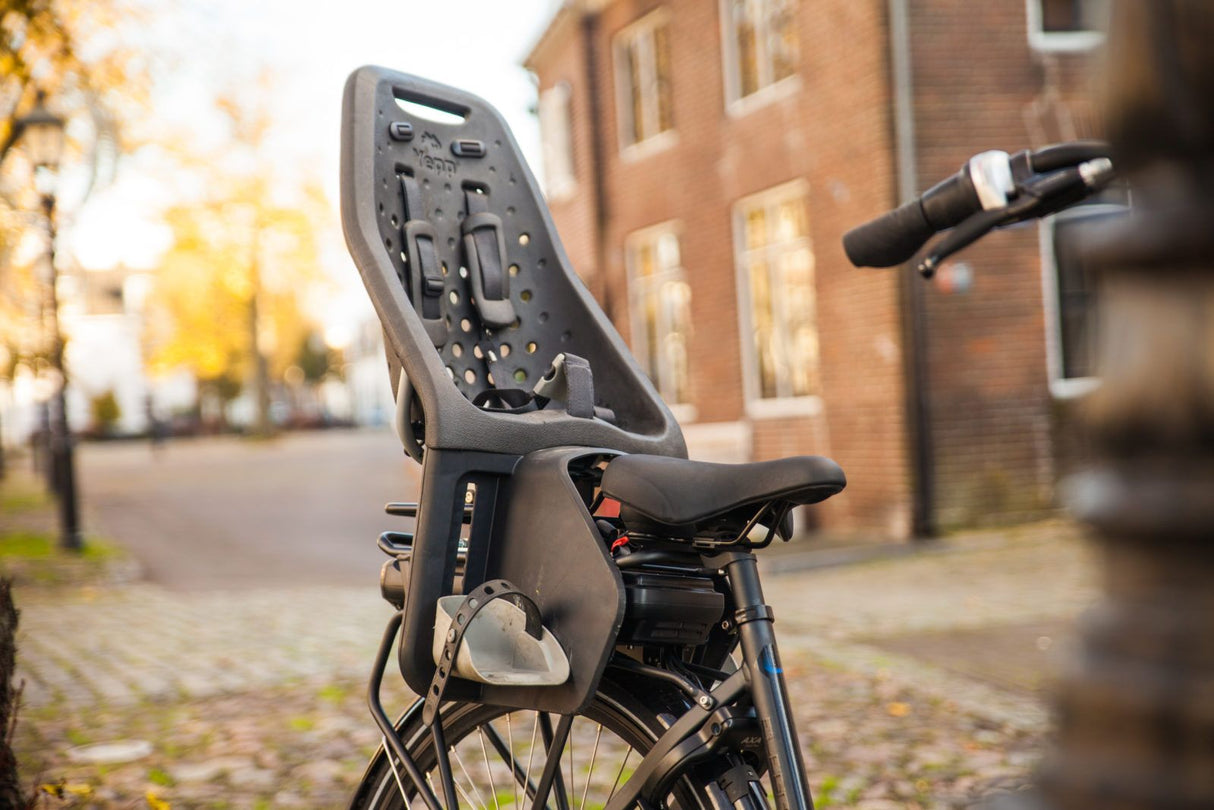 Anbaugepäckträger Steco E-Bike - matt schwarz