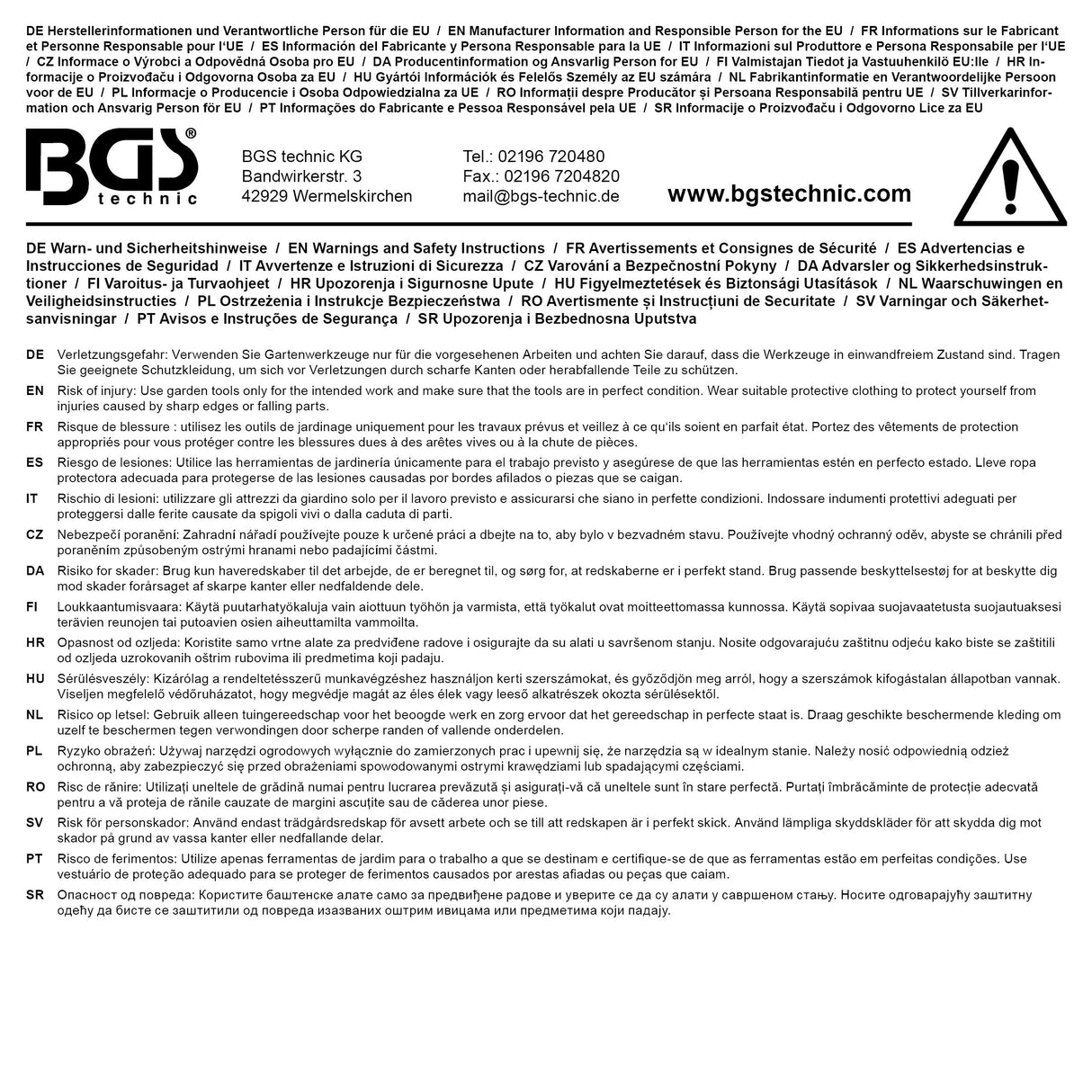 BGS Technic 3231 | Fliesen-Tragegriff / Plattenheber | 300 - 500 mm | Sichtfenster für Maßeinstellung | Tragkraft 50 kg | verstellbar