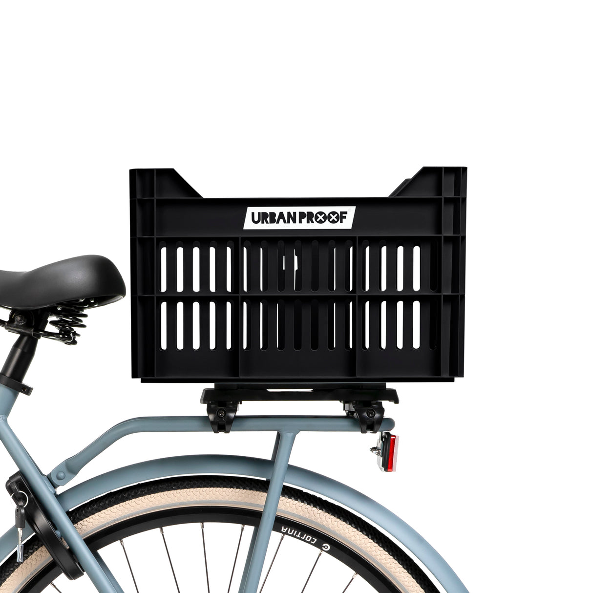 Recycelte Fahrradkiste Urban Proof 30 Liter - schwarz