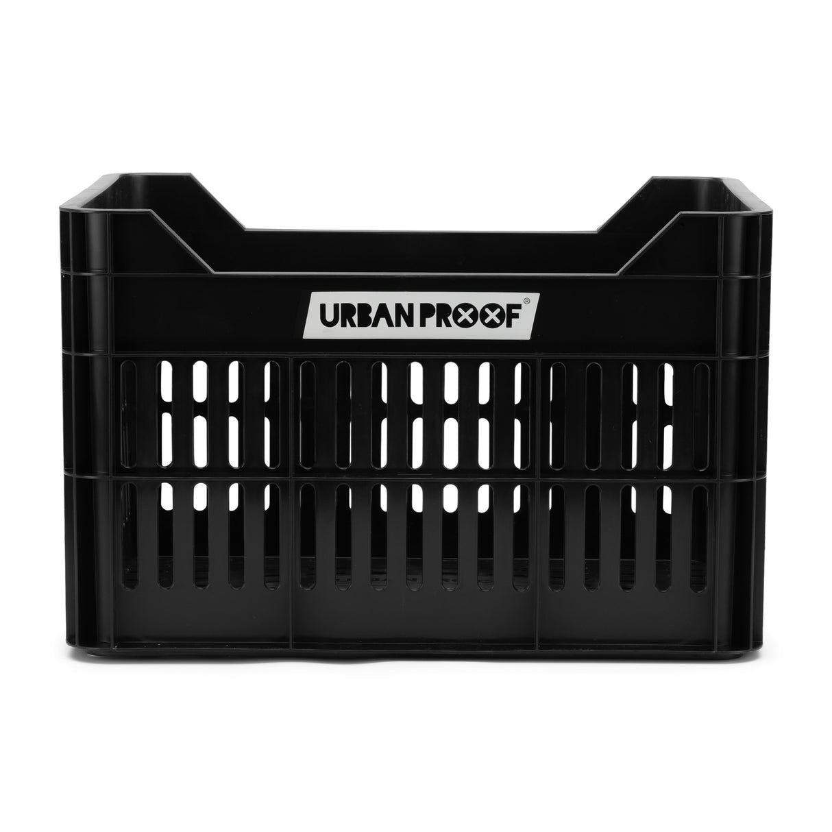 Recycelte Fahrradkiste Urban Proof 30 Liter - schwarz