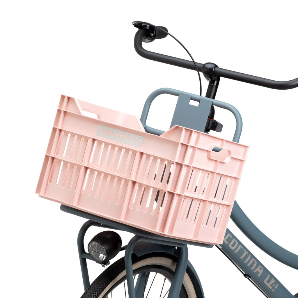 Recycelte Fahrradkiste Urban Proof 30 Liter - Warm Pink