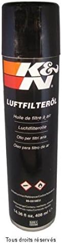 K&N Ersatz-Luftfilteröl Aerosol 408 ml (99-0518EU)