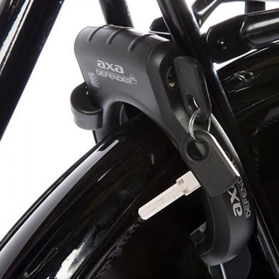Rahmenschloss Axa Defender - mattschwarz (Werkstattverpackung)