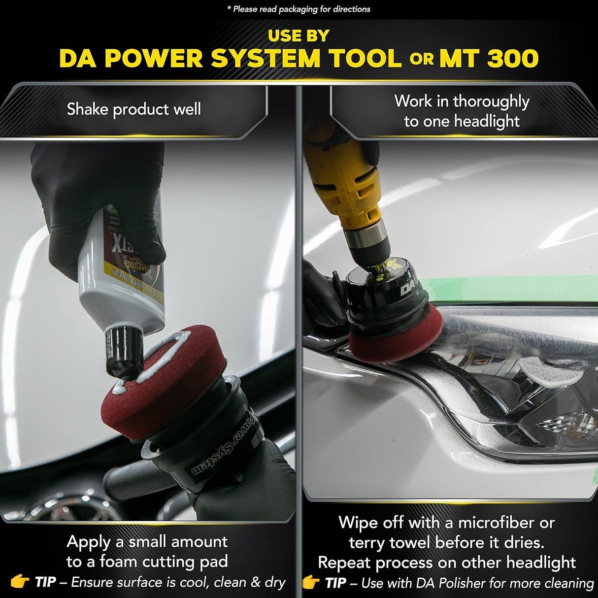 Meguiar's G12310EU Plast-X Klarer Kunststoffreiniger und Politur, 296 ml