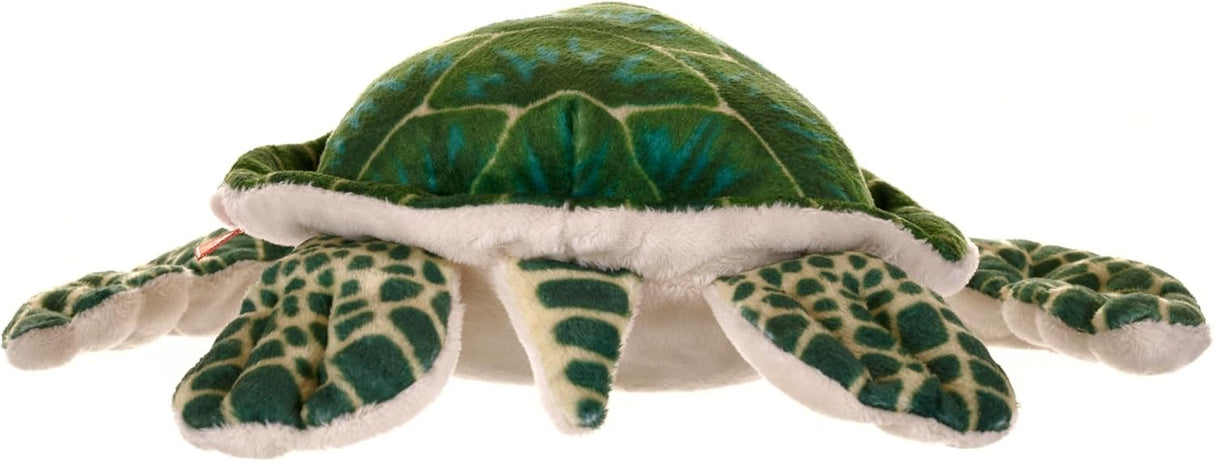 Wild Republic Sea Turtle Plush, Stuffed Animal, Plush Toy, Gifts for Kids, Cuddlekins, Green 8 Inches