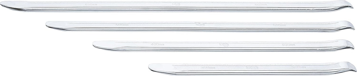 BGS 1548 | Reifen-Montiereisen-Satz | 300 - 400 - 500 - 600 mm | 4-tlg, Silber/Schwarz