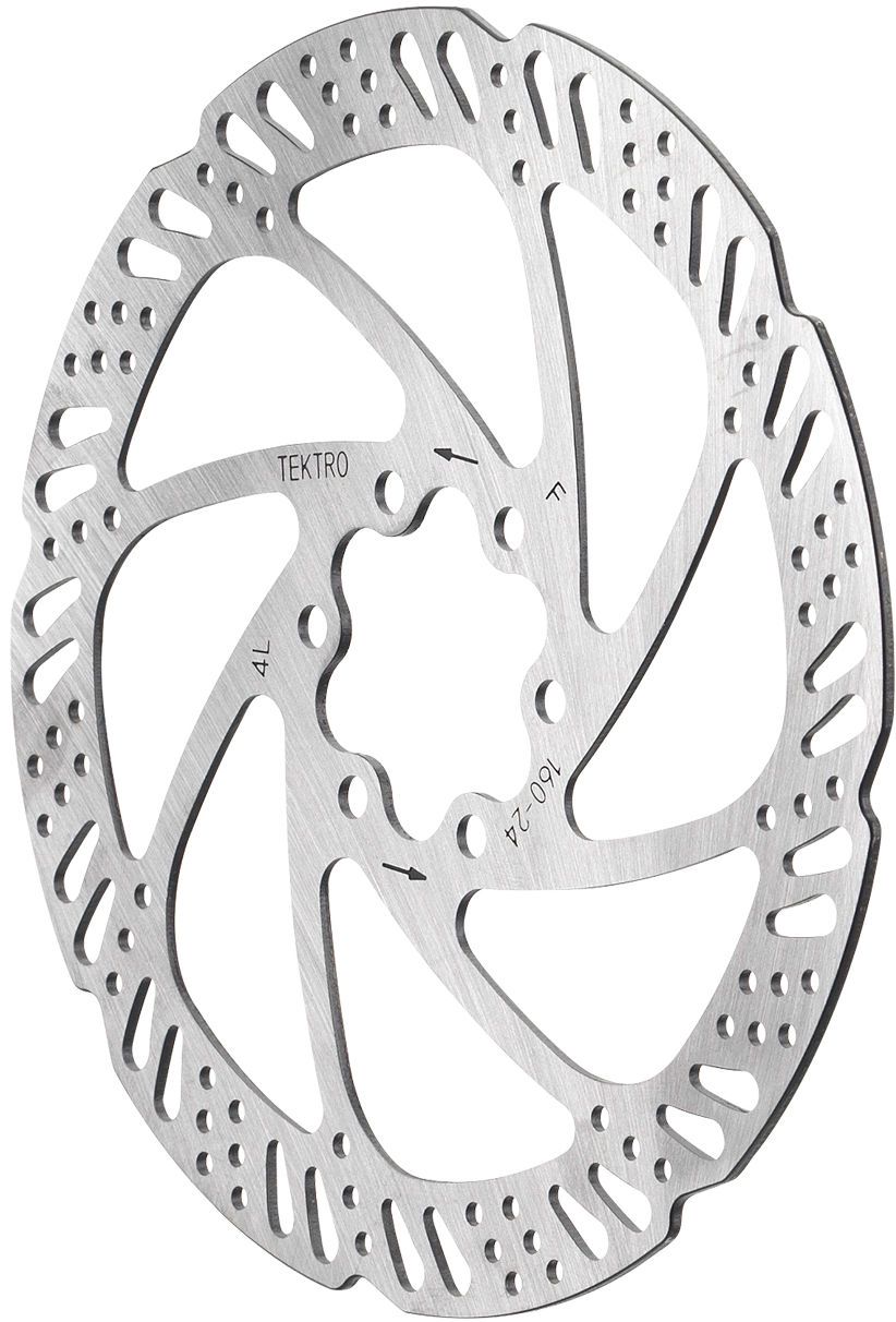 Bremsscheibe Tektro TR180-24 ø180 mm 6 Bolzen - silber