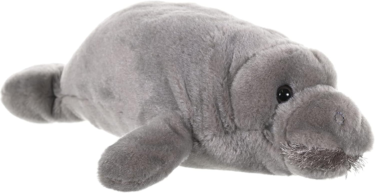 Wild Republic Manatee Plush, Stuffed Animal, Plush Toy, Gifts for Kids, Cuddlekins 10 Inches