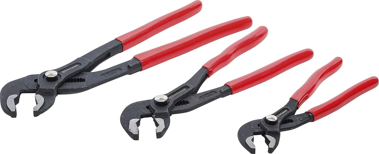 BGS DIY 75209 | Water pump pliers set | 175 / 240 / 300 mm | 3 pcs.