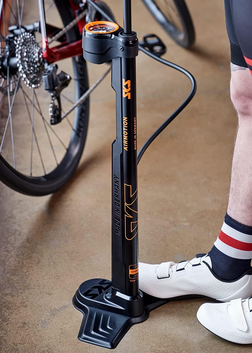 SKS Germany Airmotion 12.0 StandpumpeFahrradkäfige