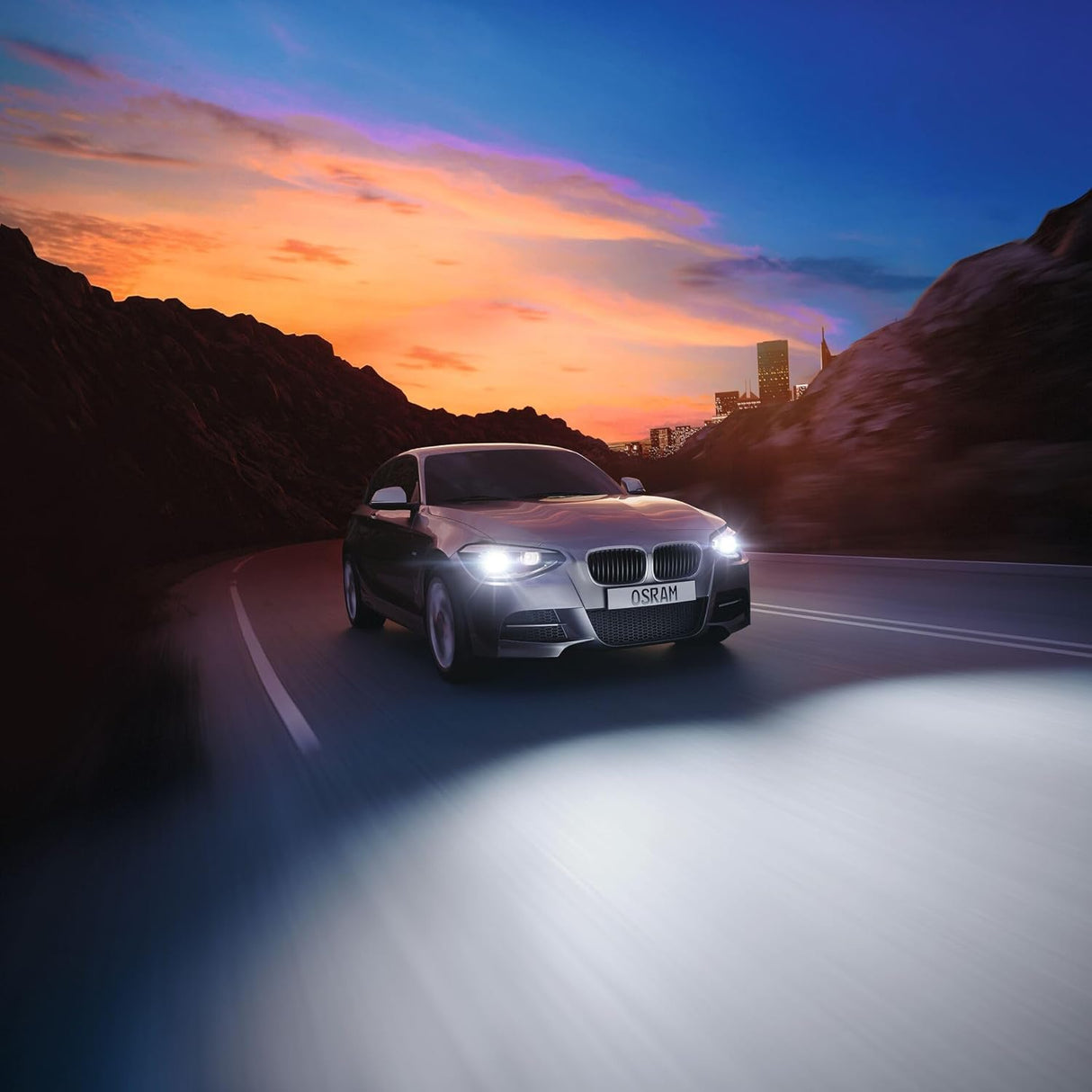 OSRAM Xenarc Night Breaker 220, D3S, +220% More Brightness, Xenon Headlight Bulb, 66340XN2-2HB, Folding Box (2 Lamps)