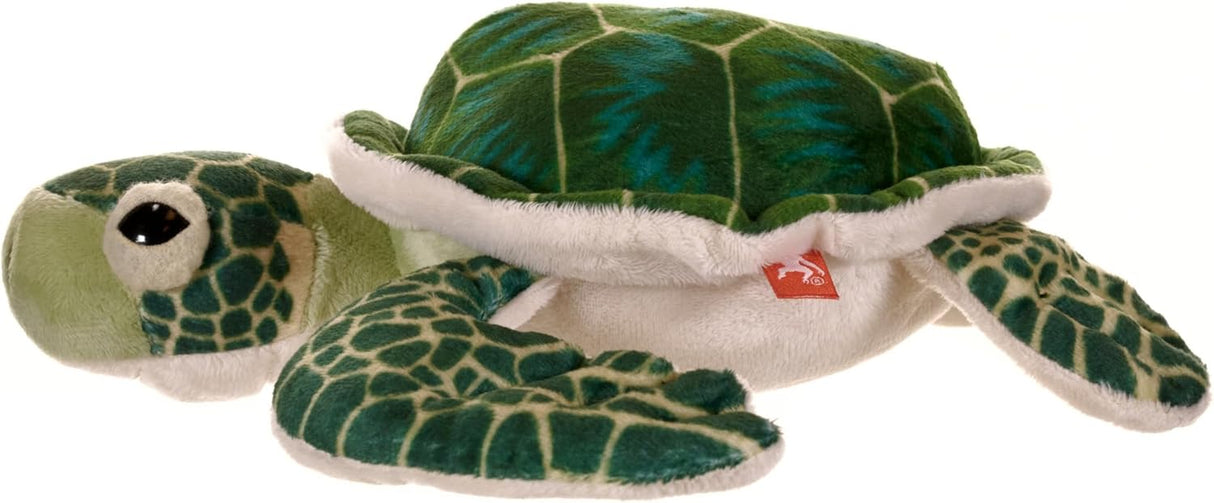 Wild Republic Sea Turtle Plush, Stuffed Animal, Plush Toy, Gifts for Kids, Cuddlekins, Green 8 Inches