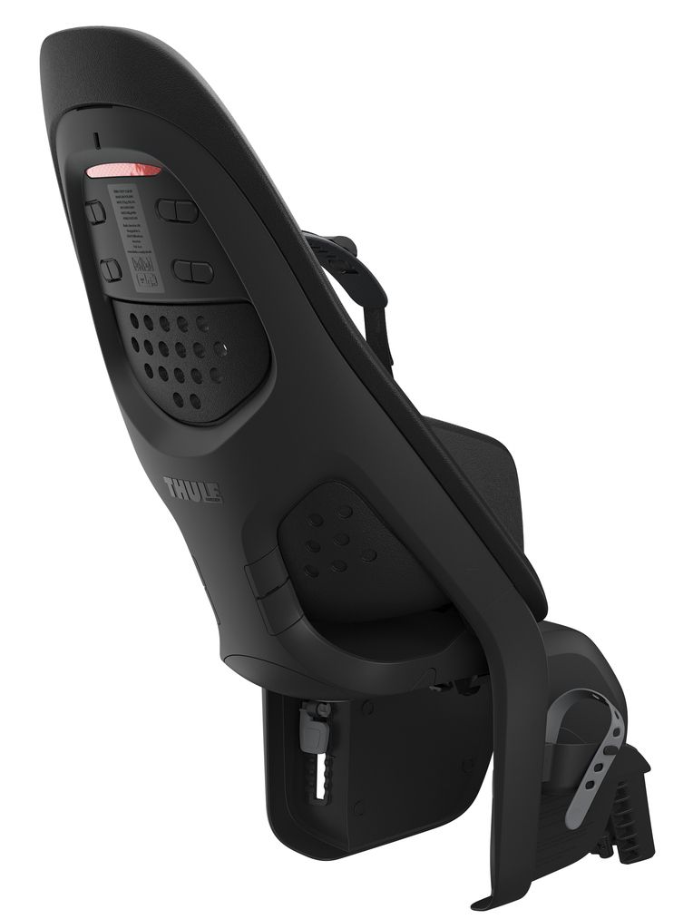Fahrradsitz hinten Thule Yepp 2 Maxi mit Rahmenmontage (FM) - Mitternachtsschwarz