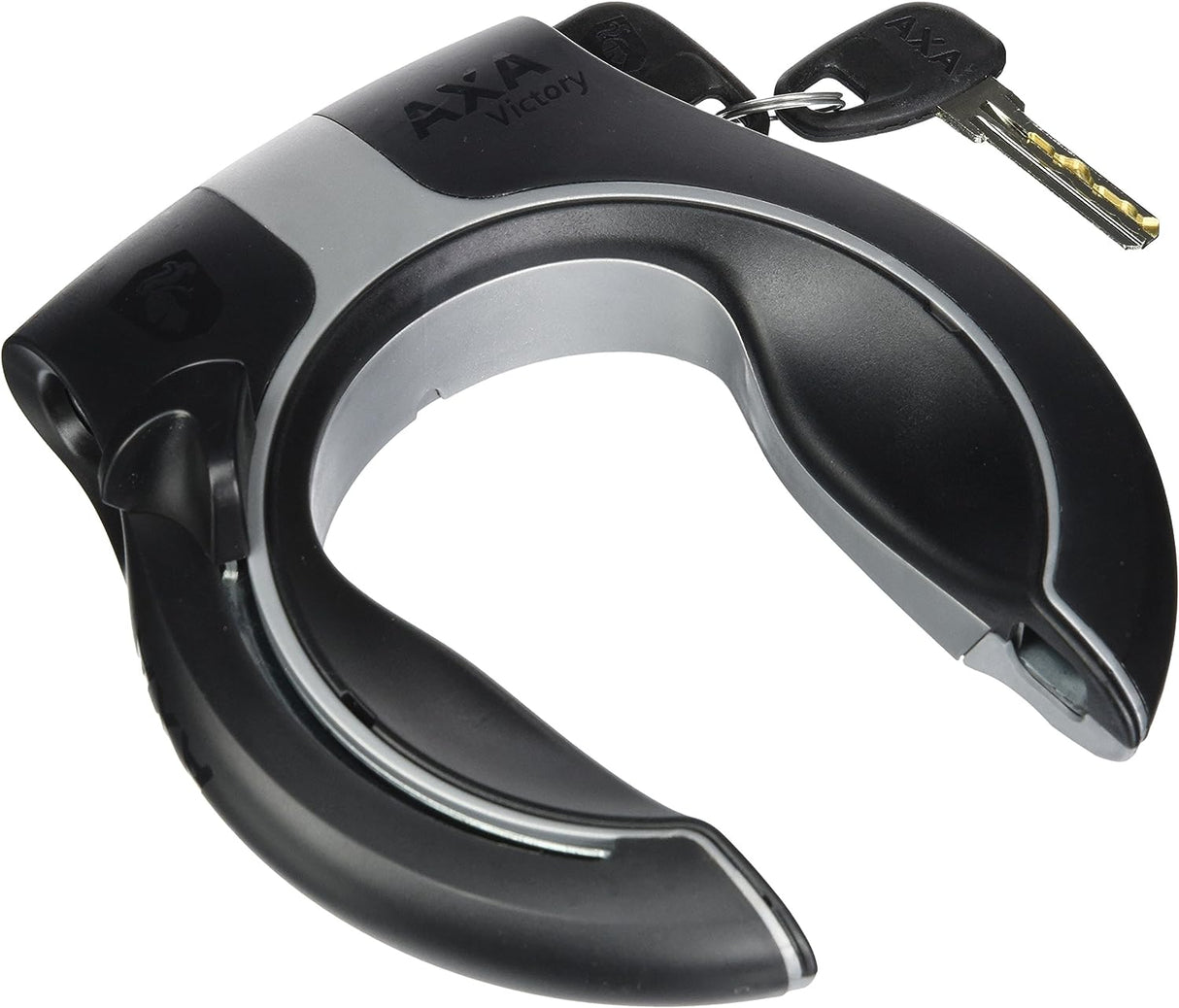 Rahmenschloss Axa Victory - matt schwarz/grau (Werkstattverpackung)