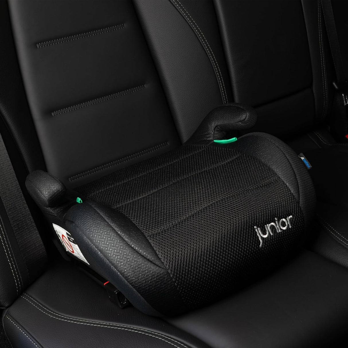 PETEX Max Plus i-Size ECE R129 Auto-Kindersitz mit Isofix ca. 7 bis 12 Jahre für Körpergröße von 125 bis 150 cm Schwarz