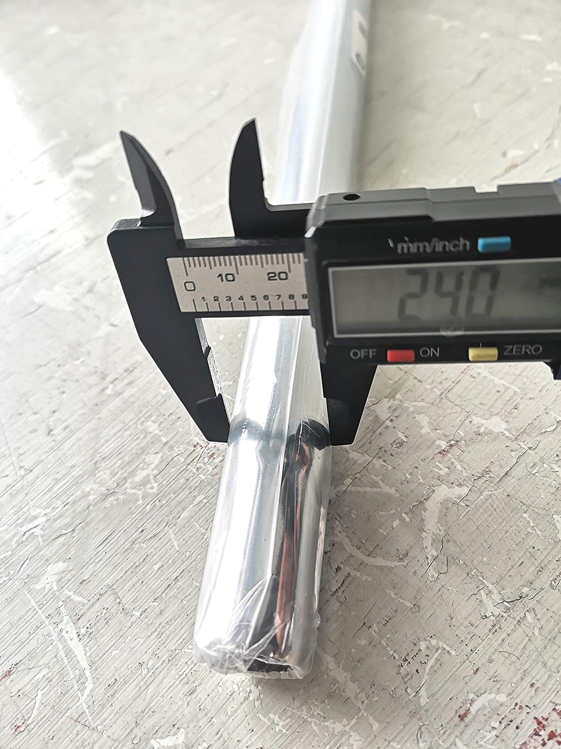 Sattelstütze Kerze Vinty ø24,0 mm / 350 mm - Chrom