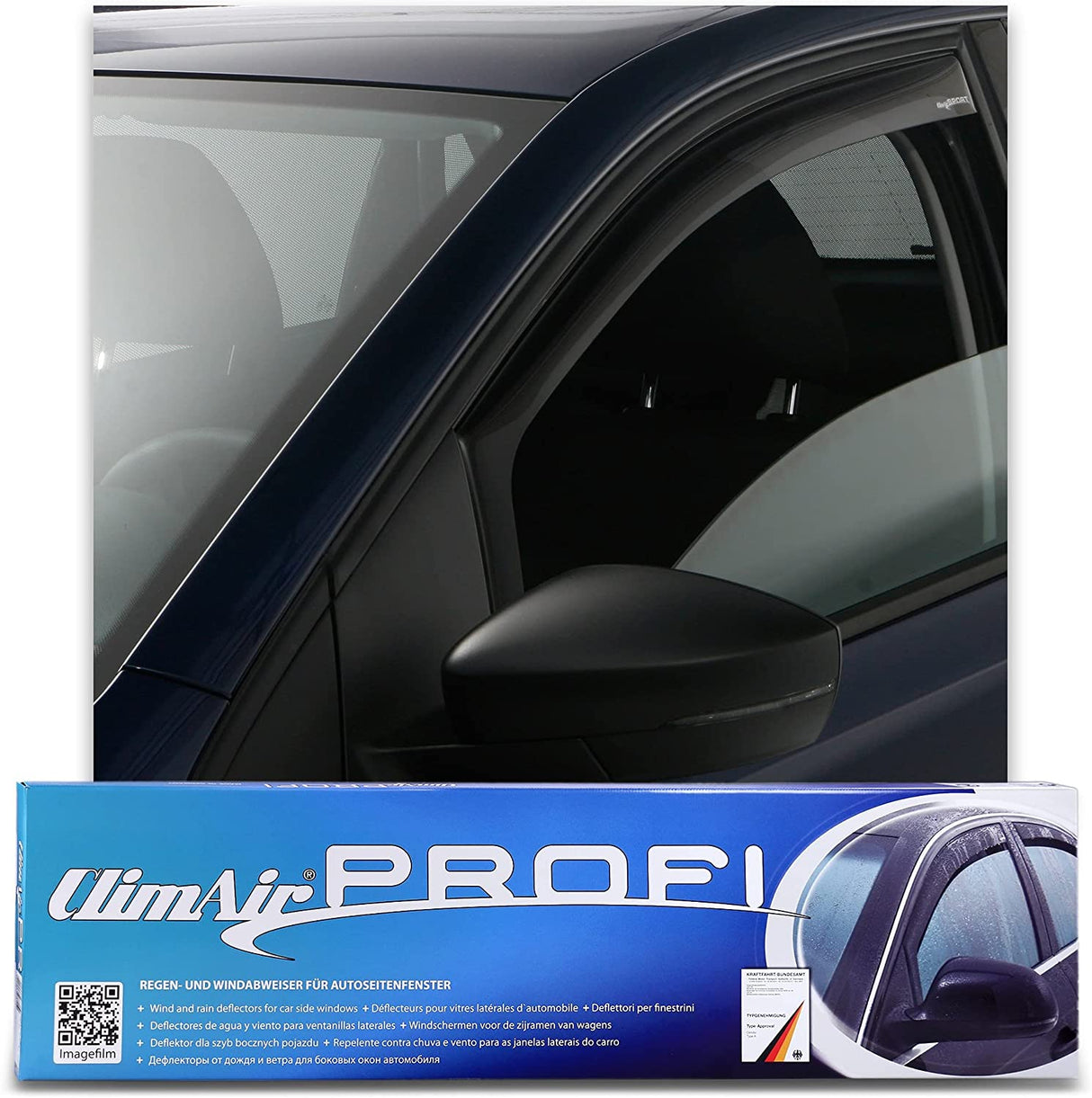 Fensterblenden passend für Volkswagen Transporter T5 2003-2015 & T6 2015-