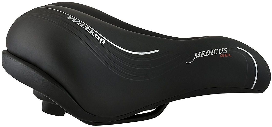 WITTKOP Fahrradsattel City / Grande Citta Medicus für Damen - Schwarz