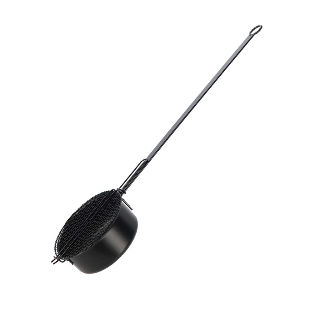 Esschert Design FF157 Fireplace Popcorn Popper Grey 27x7.1x3.7 inches