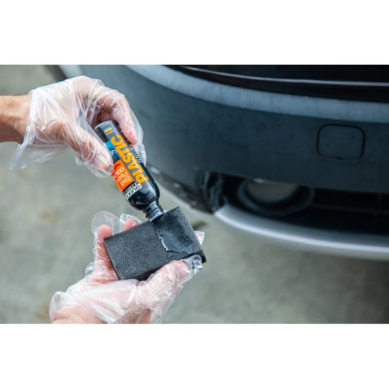 Quixx Schwarze Kunststofffarbe 75ml