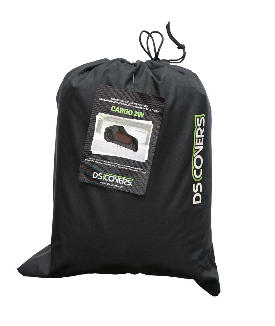Lastenfahrradabdeckung DS Covers Cargo 3-Rad - grau