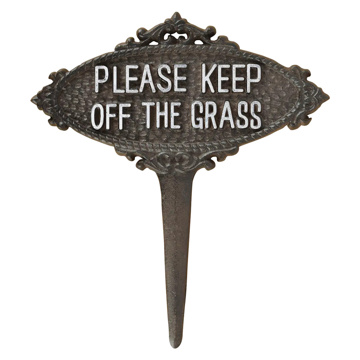 Esschert Design "Keep off the grass" sign