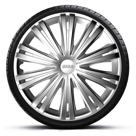 Set wheel covers Giga 15-inch silver