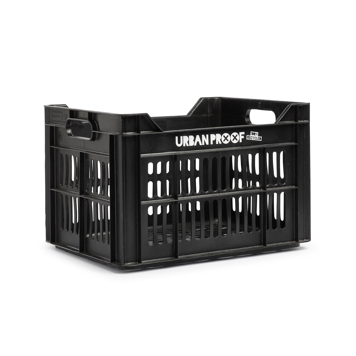 Recycled bicycle crate Urban Proof 30 liters - black