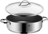WMF Serving and Braising Pan with Glass Lid Diameter 28 cm