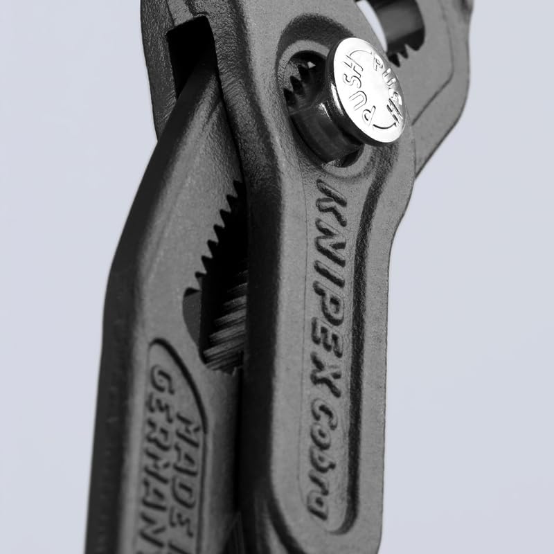KNIPEX Tools Cobra Water Pump Pliers, 5 inch, red