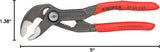 KNIPEX Tools Cobra Water Pump Pliers, 5 inch, red