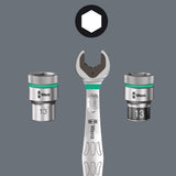 Wera 056490 Tool-Check Plus Bit Ratchet Set with Sockets - Metric
