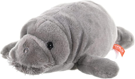 Wild Republic Manatee Plush, Stuffed Animal, Plush Toy, Gifts for Kids, Cuddlekins 10 Inches