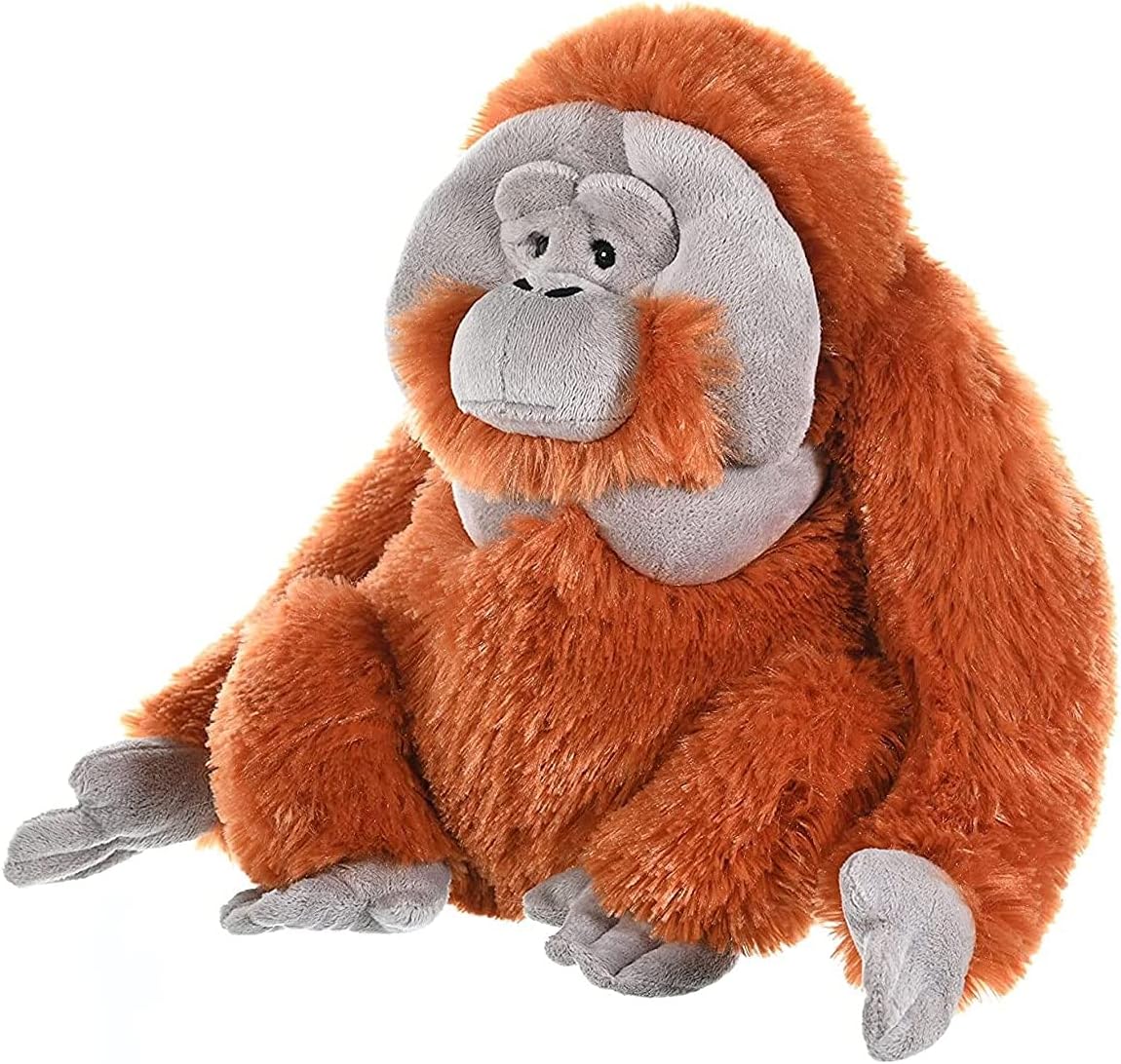 Wild Republic Orangutan Plush, Stuffed Animal, Plush Toy, Gifts for Kids, Cuddlekins 12 Inches