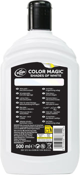 Turtle Wax 52712 Professional Finish Color Magic Autolackpolitur – Stellt wieder her, reinigt und glänzt – Langanhaltender Schutz mit Dynamic Color Boost – Einfache Anwendung – Weiß, 500 ml