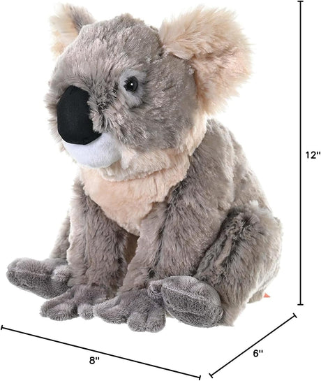 Wild Republic Koala Plush, Stuffed Animal, Plush Toy, Gifts for Kids, Cuddlekins 12"