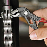 KNIPEX Tools Cobra Water Pump Pliers, 5 inch, red