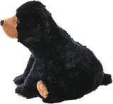 Wild Republic Black Bear Plush, Stuffed Animal, Plush Toy, Gifts for Kids, Cuddlekins 12 Inches