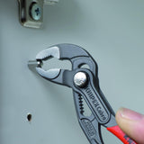 KNIPEX Tools Cobra Water Pump Pliers, 5 inch, red