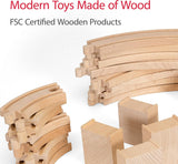 BRIO World Special Track Pack - 50-Piece Set - FSC-Certified Wooden Train Track Pieces - Expand Creativity - Compatible with All BRIO Railway Sets - Kids Ages 3 & Up