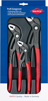 Knipex 00 20 09 V02 "Cobra" Pliers Set (3 Piece)