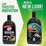 Turtle Wax 52708 Color Magic Car Paintwork Polish Restores Colour & Shine Black 500ml