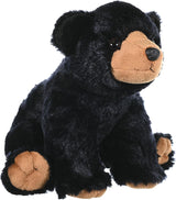 Wild Republic Black Bear Plush, Stuffed Animal, Plush Toy, Gifts for Kids, Cuddlekins 12 Inches