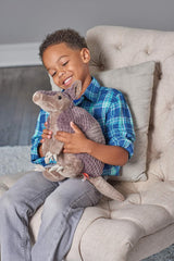 Wild Republic Armadillo Plush, Stuffed Animal, Plush Toy, Gifts for Kids, Cuddlekins 12"