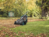 GARDENA (03565) Lawn and Leaf Collector, Durable and Easy to Manuever Push Lawn and Leaf Sweeper with Large Capacity 3.2 cu. ft. Mesh Collection Hopper Bag