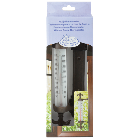 Esschert Design TH84 Cast Iron Window Frame Thermometer