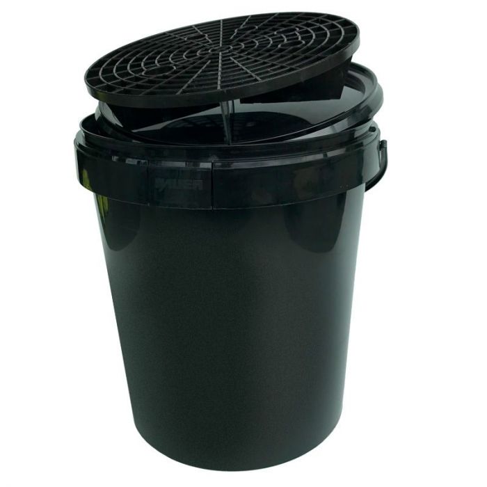 Autobrite - Clear Wash Bucket + Grit Guard + Gamma Lid